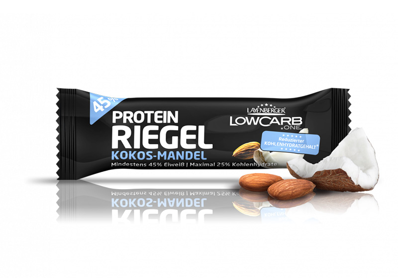 Proteinriegel Kokos-Mandel