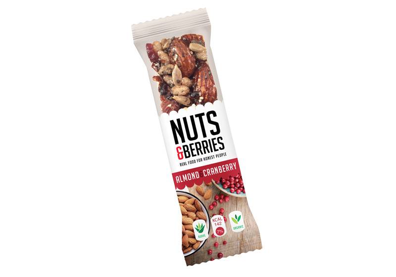 Energieriegel Nuts & Berries Mandel & Cranberry
