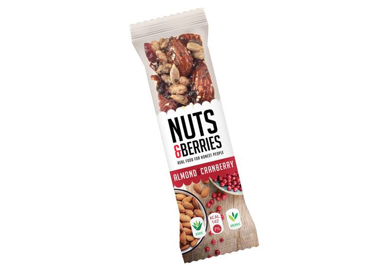 Energieriegel Nuts &amp; Berries Mandel &amp; Cranberry | T251 | diaeko.de