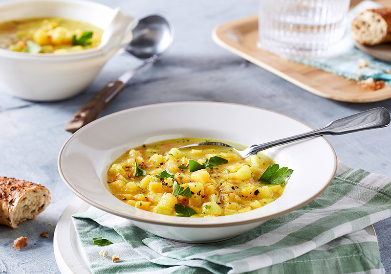 Steckrübeneintopf vegan (2 Portionen)