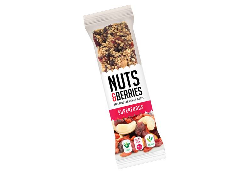 Energieriegel Nuts & Berries Superfoods