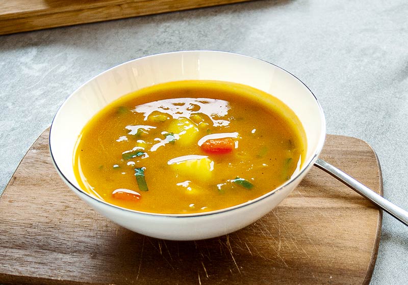 Veganes Kürbis-Kartoffel-Ragout